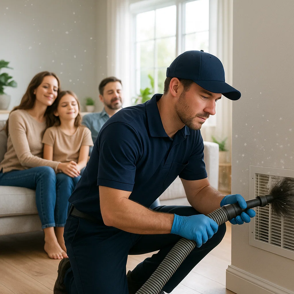 Alvin TX Air Ducts Cleaning | Healthier Air & Family Protection